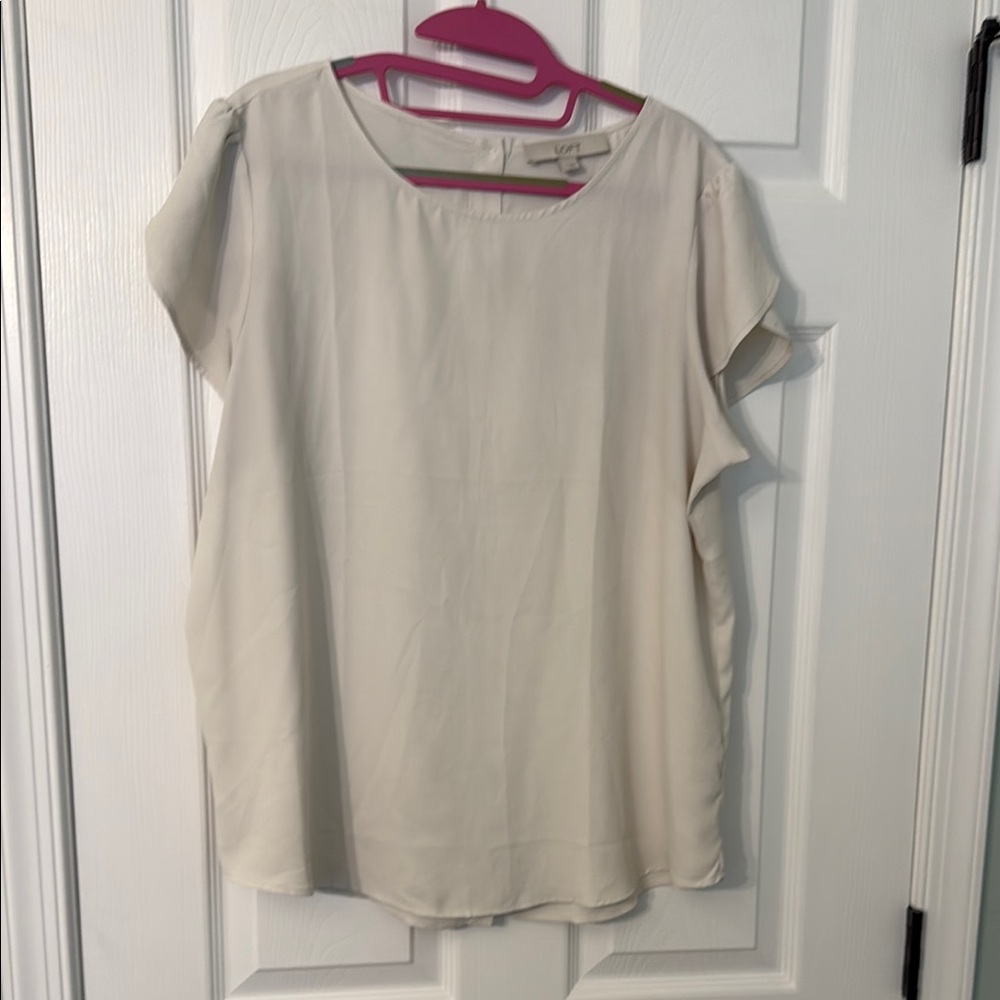 Women's Cream Blouse
